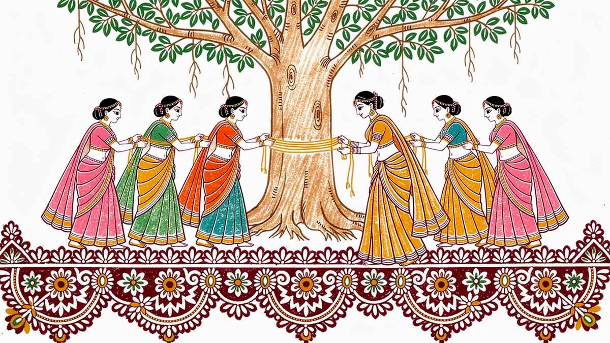 Vat Purnima Quotes in Marathi Rangoli Ukhane Images Wishes Vat Savitri Photos Featured Image
