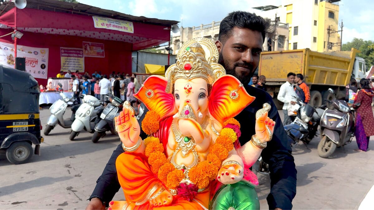 Ganpati Visarjan at Ramkund Nashik 2025 Ganeshotsav Anant Chaturdashi