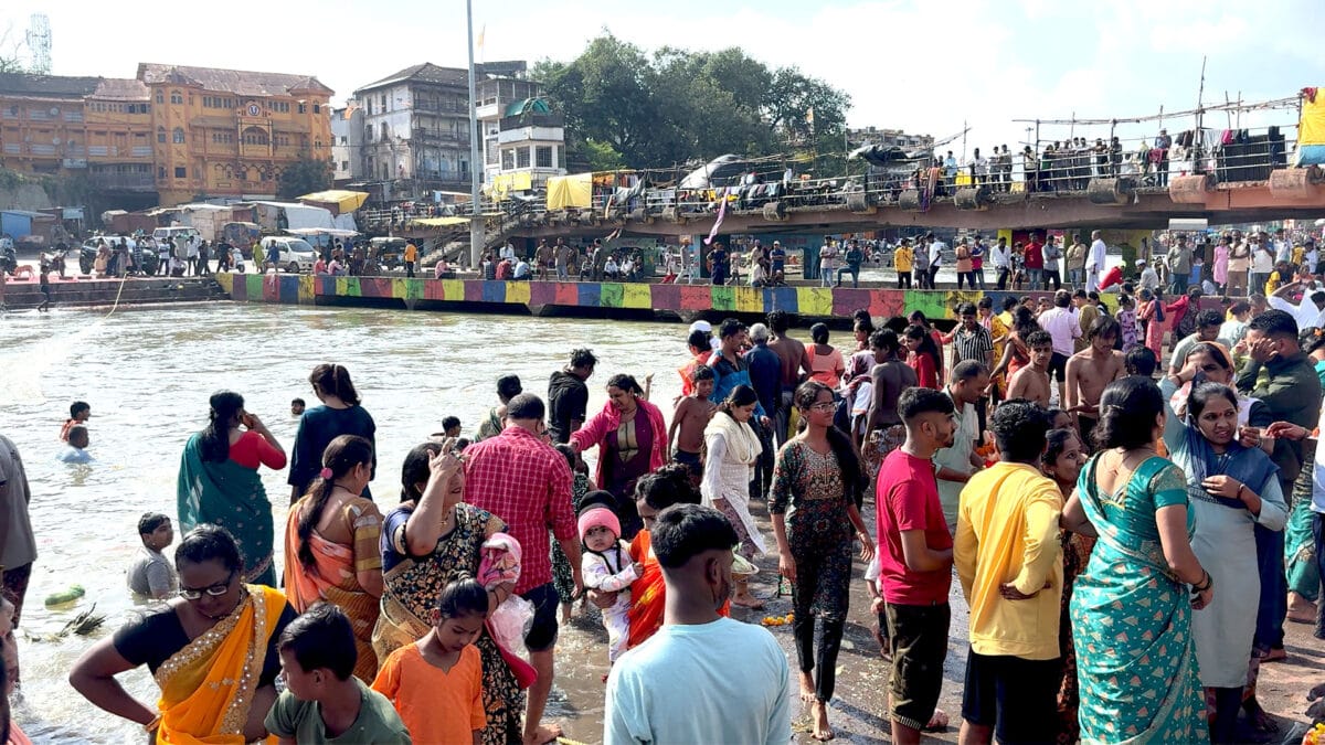 Ganpati Visarjan at Ramkund Nashik 2025 Ganeshotsav Anant Chaturdashi