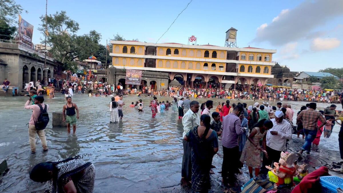 Ganpati Visarjan at Ramkund Nashik 2025 Ganeshotsav Anant Chaturdashi