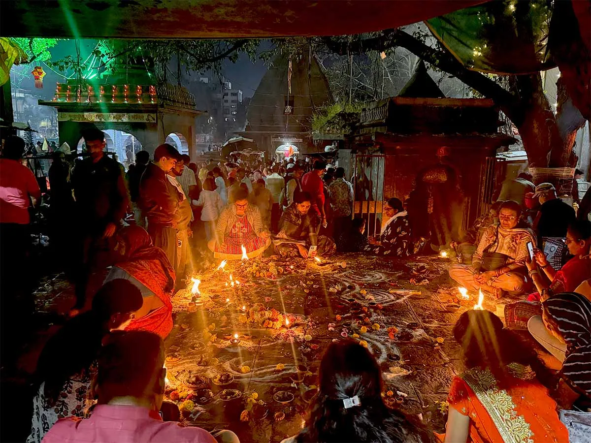 Kartik Purnima Tripurari Purnima Dev Diwali Celebration at Ramkund Nashik Maharashtra 