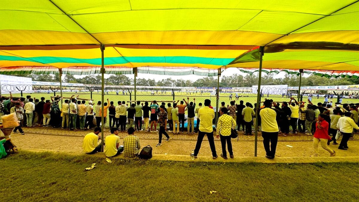 Maharashtra vs Saurashtra Ranji Trophy 2025 Match in Nashik Images