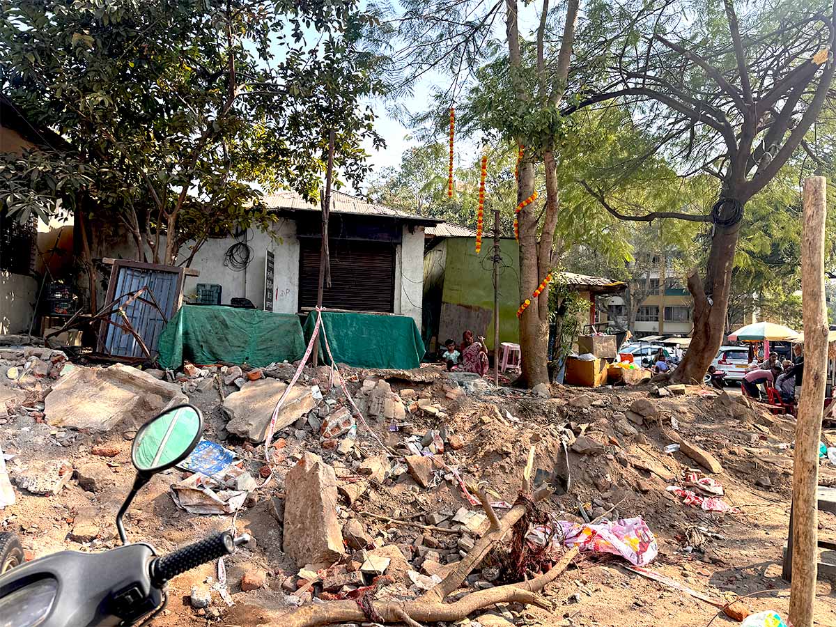 Nashik News Demolition Near Kalaram Temple as Ram Kal Path Project Progresses in Panchavati Nashik Images