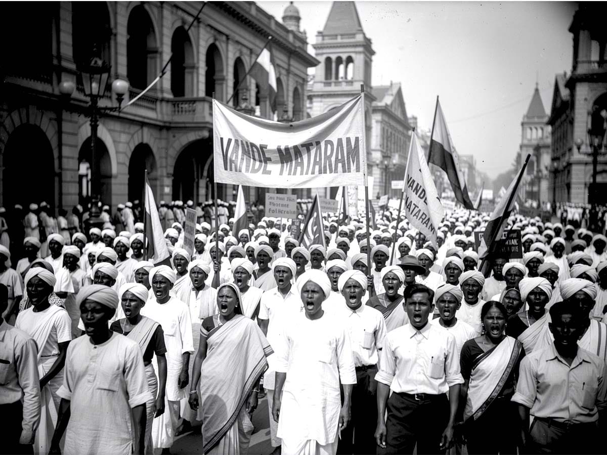 Vande Mataram 150 National Song of India Meaning Lyrics Bankim Chandra Chattopadhyaya Images 3