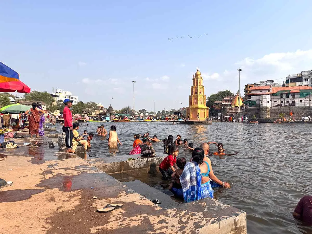 Ramkund Nashik Ganga Godavari Ghat Kumbh Mela Works May 2026 Photos