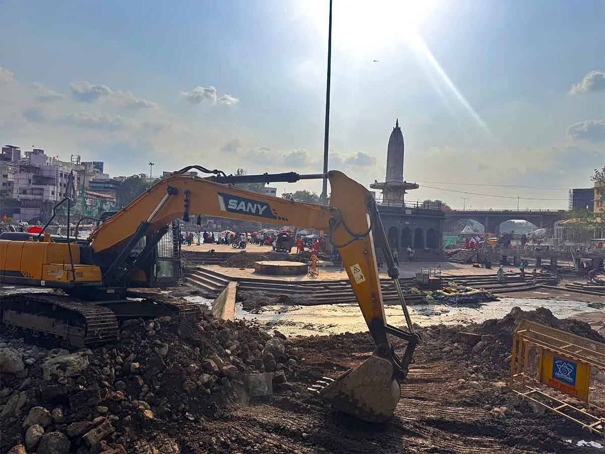 Ramkund Nashik Ganga Godavari Ghat Kumbh Mela Works May 2026 Photos
