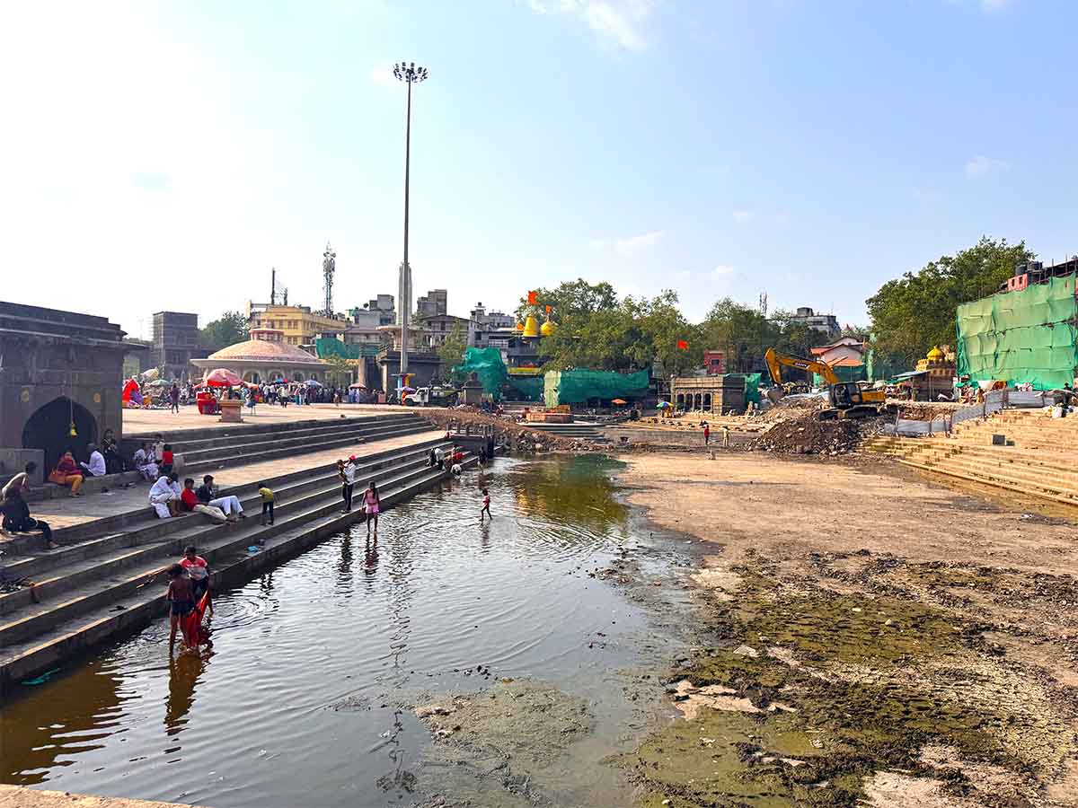 Ramkund Nashik Ganga Godavari Ghat Kumbh Mela Works May 2026 Photos