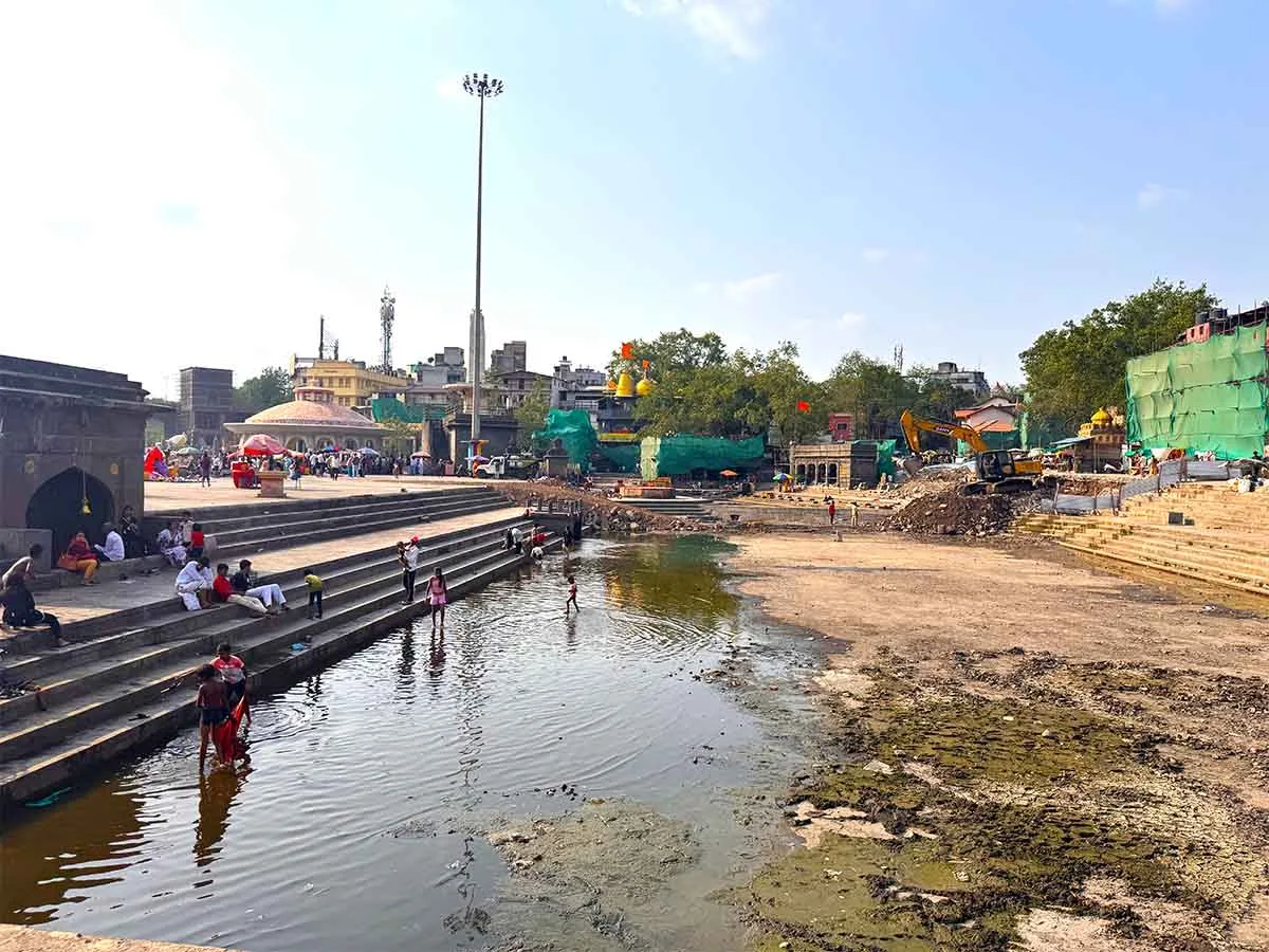 Ramkund Nashik Ganga Godavari Ghat Kumbh Mela Works May 2026 Photos