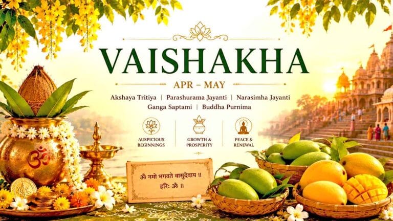 Vaishakha Month Marathi Festivals Hindu Calendar Featured Image