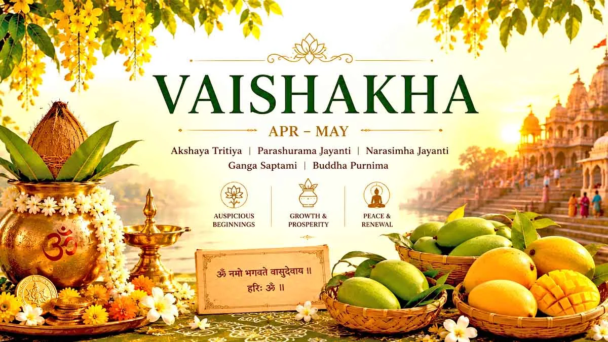 Vaishakha Month Marathi Festivals Hindu Calendar Featured Image