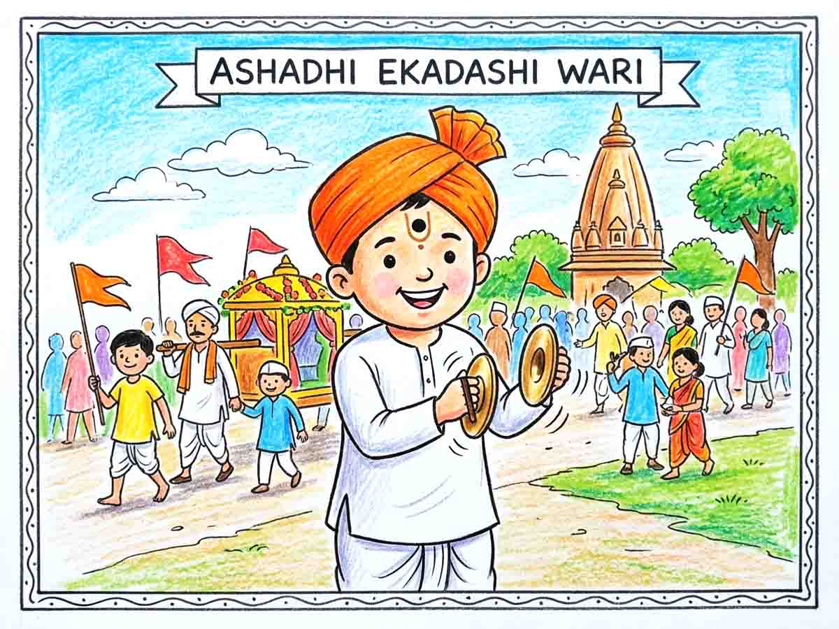 Ashadhi Ekadashi Drawing Ideas 2026 Temple City Nashik Photos