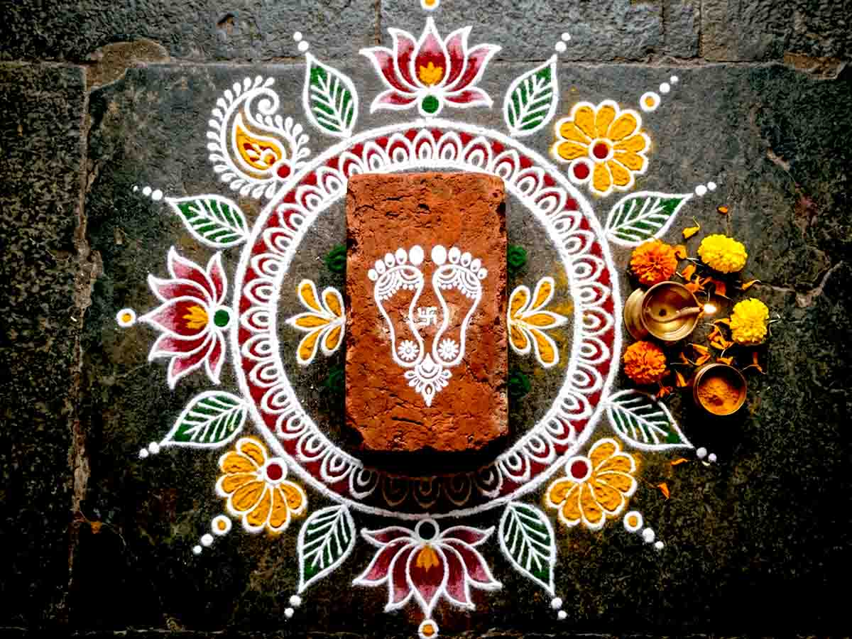 Ashadhi Ekadashi Rangoli Ideas Designs 2026