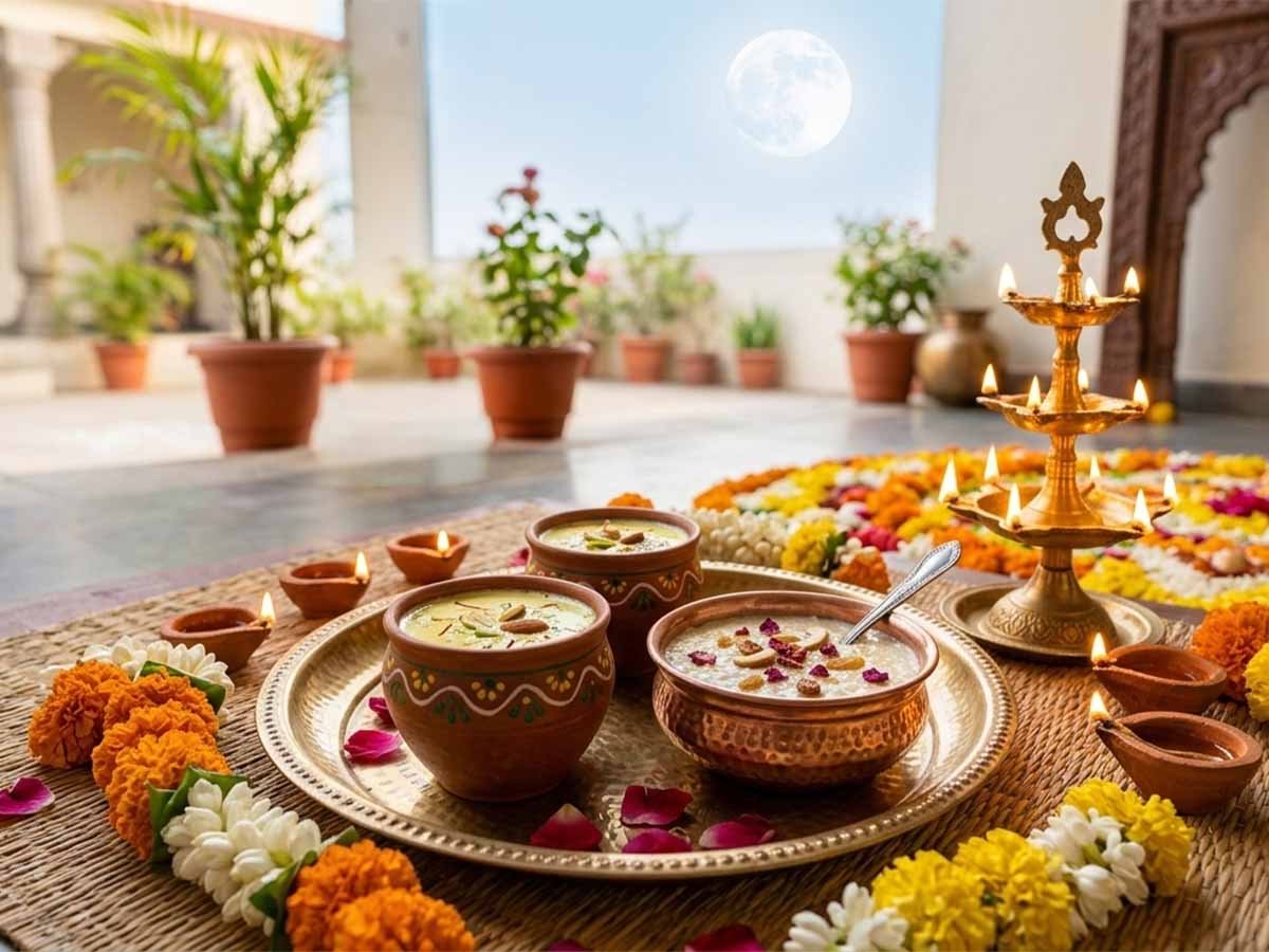 Kojagiri Purnima 2026 Milk Kheer Prasad