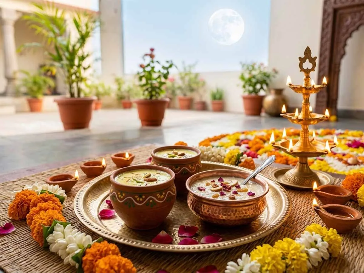 Kojagiri Purnima 2026 Milk Kheer Prasad