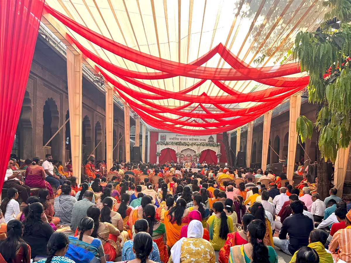 Ram Raksha Chanting during Chaitra Navratri at Kalaram Temple Nashik