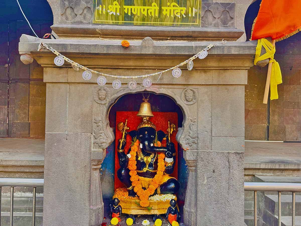 Shri Ganpati Mandir at kalaram Temple Nashik