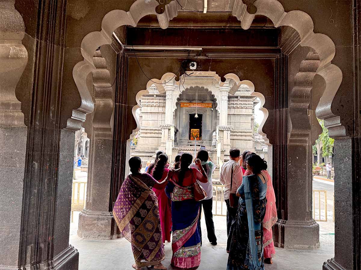 Beautiful architecture of Kalaram Temple Nashik